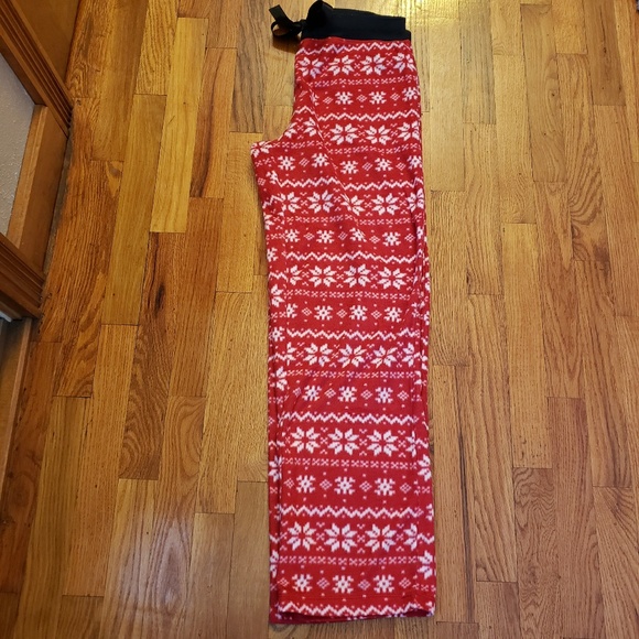 Women's Fleece PJ Pajama Pants Medium Size 8 /10 - Picture 4 of 4
